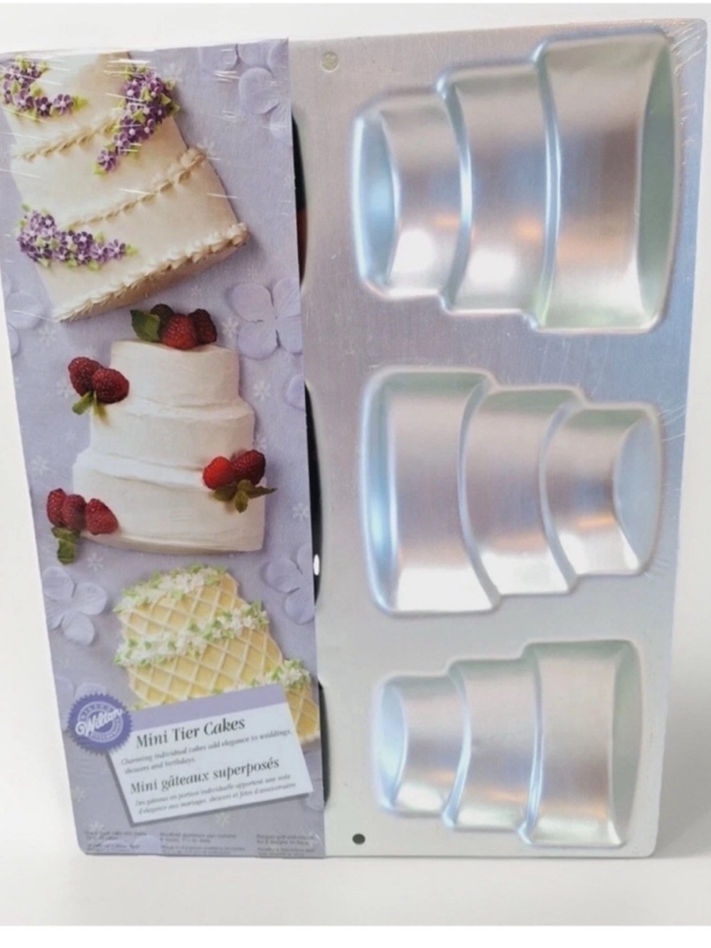Wilton Cake pan 4" 6 Mini Tier Birthday party holiday wedding Model 2105-3209